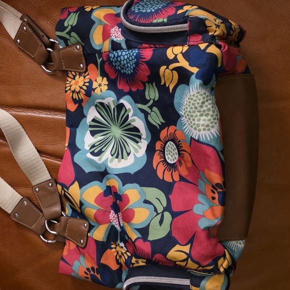 Lily Bloom Colorful Floral Shoulder Bag - Picture 5 of 6